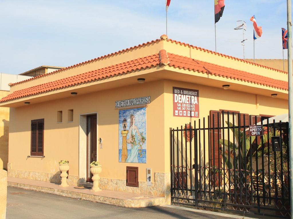 Demetra Malophoros Bed & Breakfast Маринела ди Селинунте Екстериор снимка